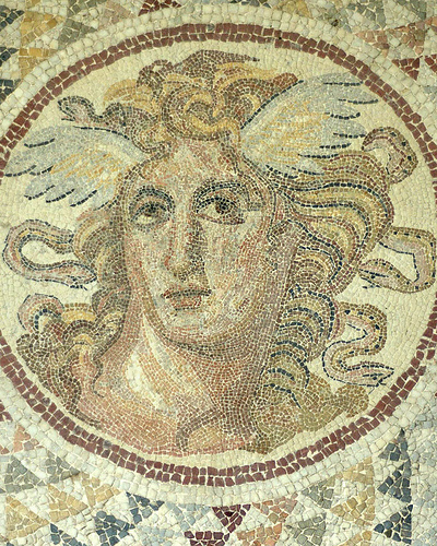 Medusa Mosaic Detail