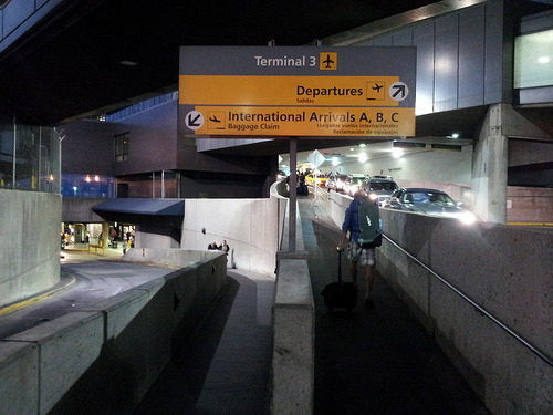 JFK Terminal 3 alternate departures