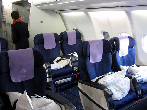 China Eastern A340 Business Class