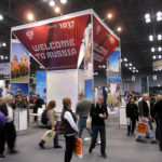 2 guesses which country had the most domineering NYT Travel Show pavilion?