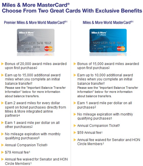 Lufthansa MasterCard 20k