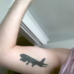 Another Airplane Tattoo – From One of ‘Those’ Type of Trips