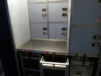 a metal cabinet with drawers