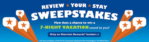 Marriott-review-your-stay-sweepstakes