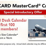 Still Time to Get Free Desk Calendar With JAL USA Credit Card