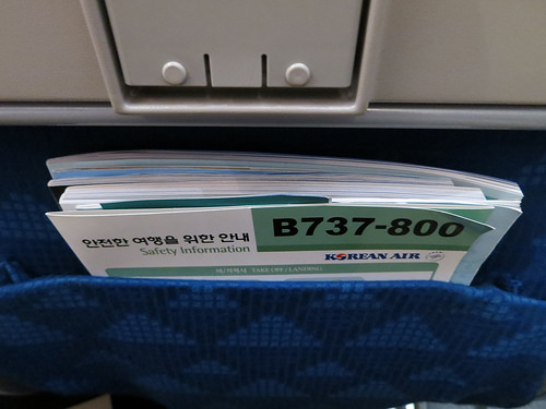 Korean Air 737 Leg Room