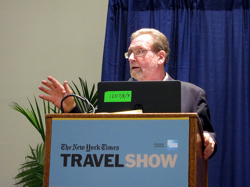 NYT Travel Show 2014 Peter Greenberg