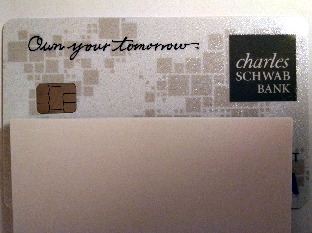 Charles Schwab Debit Card with EMV Chip