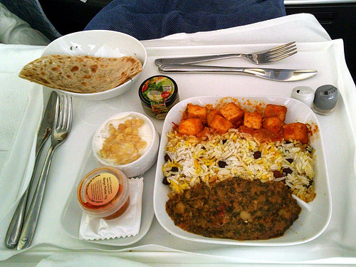 Lufthansa Indian Meal 03