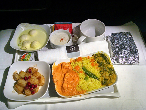 Lufthansa Indian Meal 02
