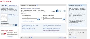 a screenshot of a pay to account