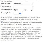 Avis Home Currency Conversion Scam Gets Aggressive in Europe