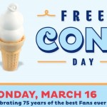 Dairy Queen Free Cone Day Today!