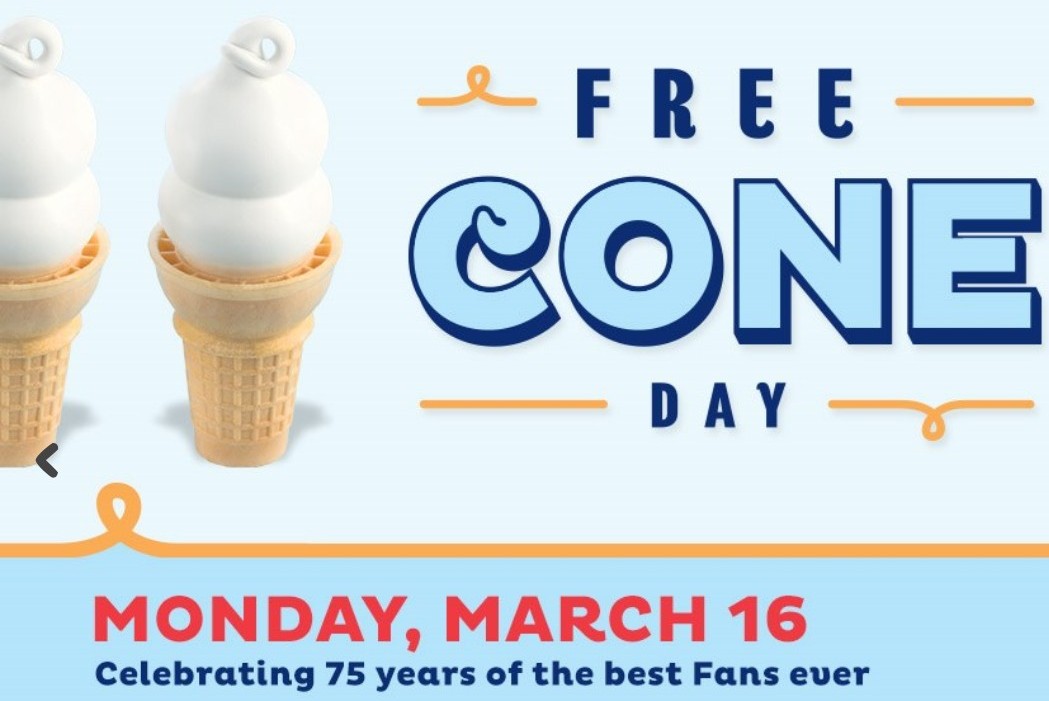 Dairy Queen Free Cone Day Rapid Travel Chai