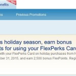 Check US Bank FlexPerks Promos for Holiday Spend Offers