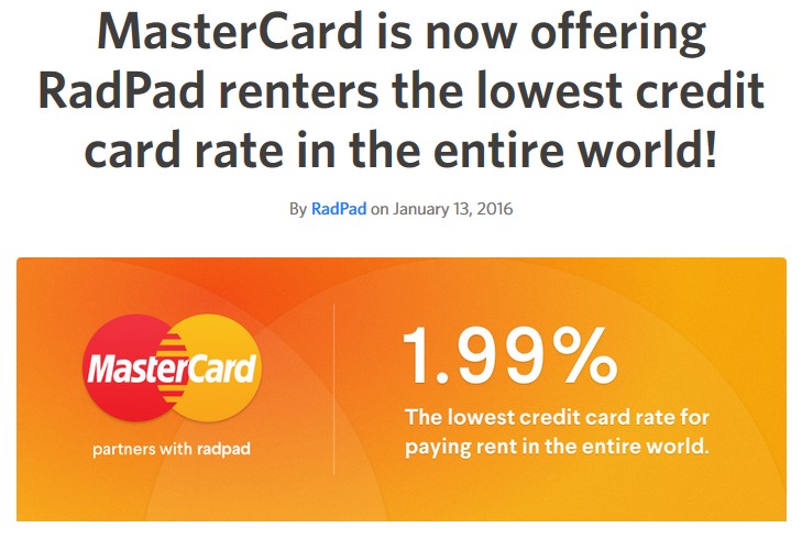 RadPad MasterCard