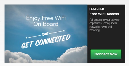 Norwegian Free Wifi