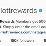 500 Marriott Points for a Social Media Follow