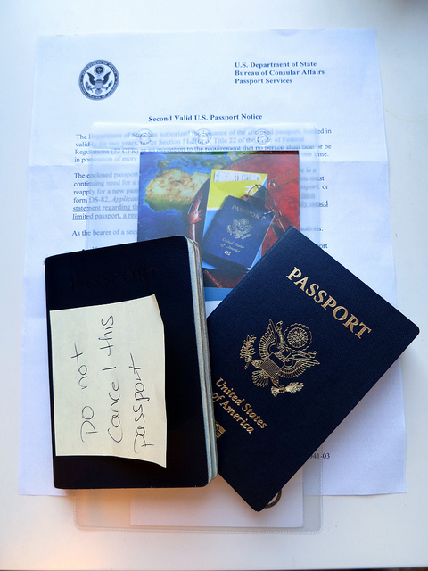 Second US Passport