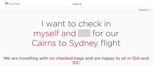 Virgin Australia Check-In Launch