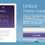 SPG Open More Game – Daily Instant Win Entries to September 12