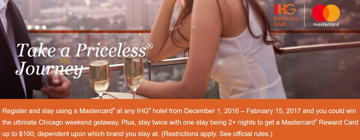 IHG Priceless Experiences Registration