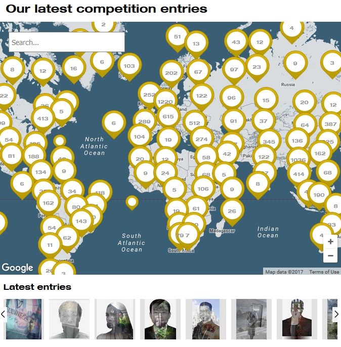 Star Alliance Mileage Millionaire Competition Entry Map