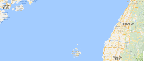 Kinmen Islands Map