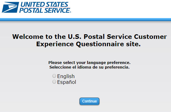 US Postal Service Customer Experience Questionnaire
