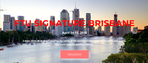 FTU Brisbane April 2018