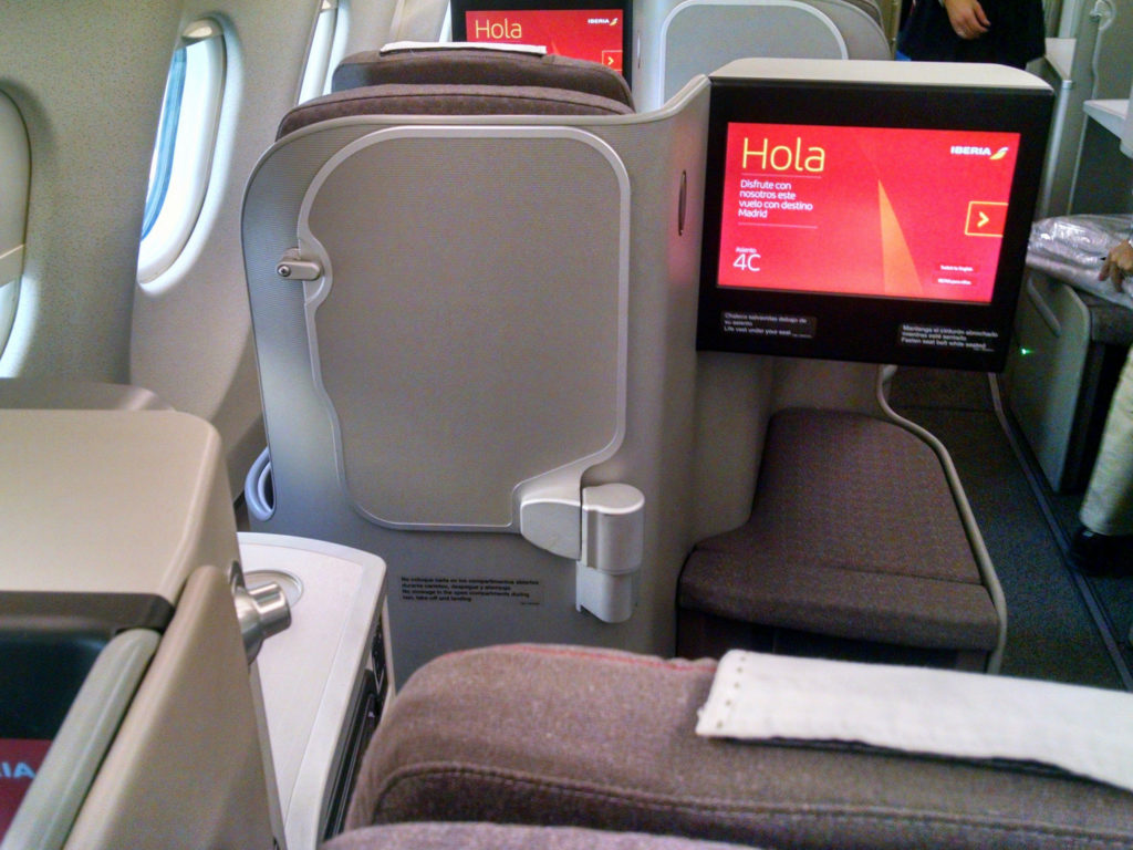 Iberia Business Class JFK-MAD
