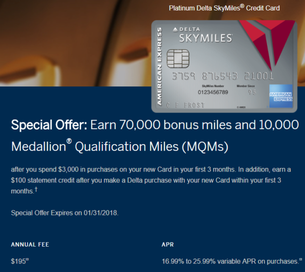Final Hours for Amex Delta Platinum 70k/Gold 60k + Statement Credit