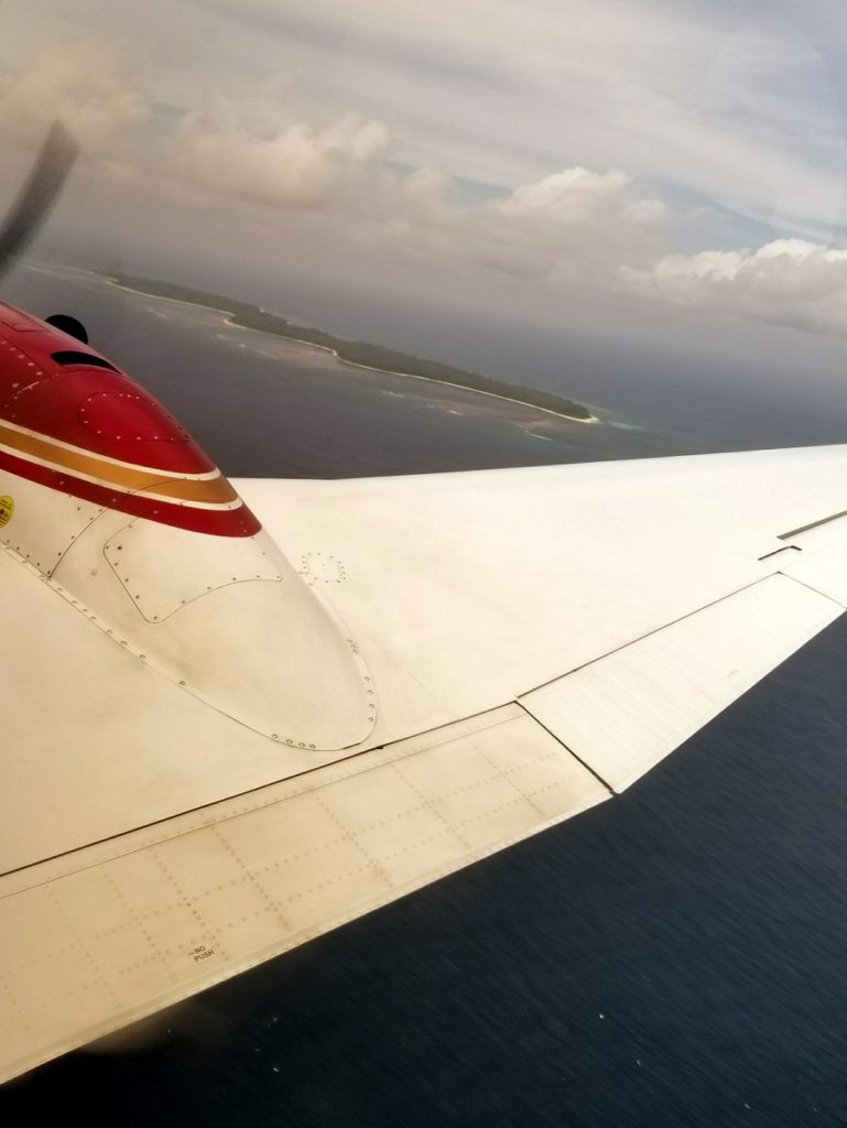 Four Seasons Desroches Island Flight Approach