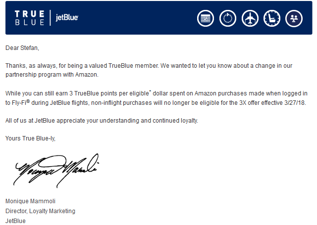 JetBlue Amazon Ending