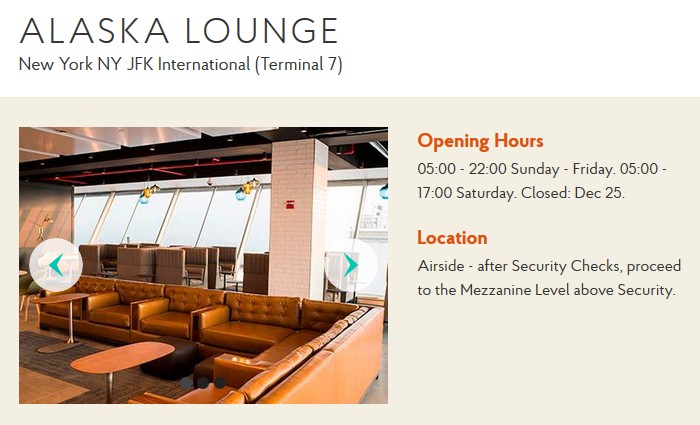 Priority Pass JFK Alaska Lounge