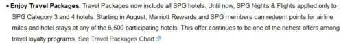 Marriott Rewards Insiders Enjoy Travel Packages