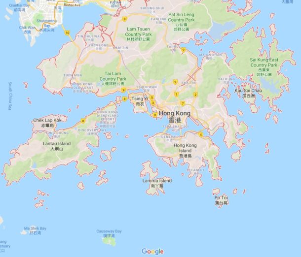 Hong Kong Map Meetup - Rapid Travel Chai