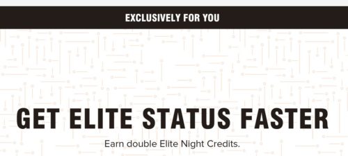 Marriott Double Elite Night Credits 2019