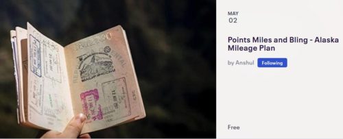 Points Miles and Bling Alaska Airlines Mileage Plan